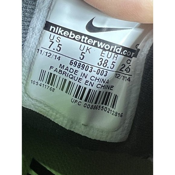 Nike‎ Air Max 2015  Fuchsia Glow Womens Size 7.5 Pink-Neon Green 698903-003 - Picture 7 of 7